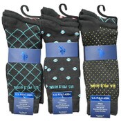 Wholesale - 3pk MEN NC DRESS CREW SOCKS U.S. POLO ASSN. ASST STYLES SIZE 6-12 C/P 48, UPC: 662239095303